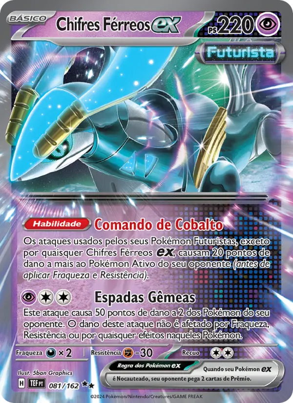 Chifres Férreos ex – Pokémon TCG