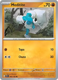 Meditite – Carta Pokémon TCG
