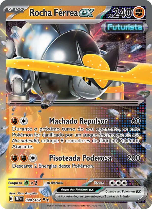 Rocha Férrea ex – Pokémon TCG