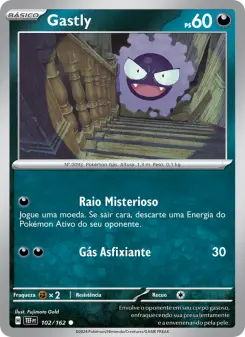 Gastly – Carta Pokémon TCG