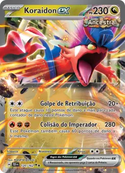 Koraidon ex – Carta Pokémon TCG