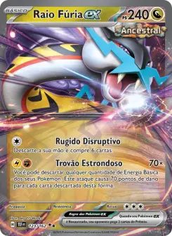 Raio Fúria ex – Carta Pokémon TCG