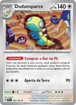 Dudunsparce – Carta Pokémon TCG