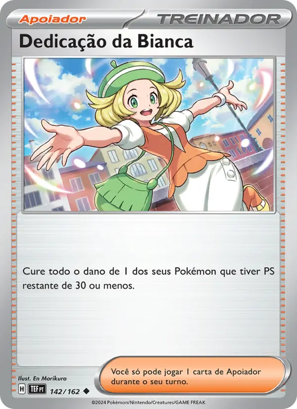Dedicação da Bianca – Pokémon TCG