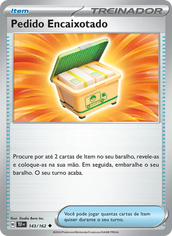 Pedido Encaixotado – Pokémon TCG