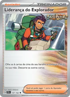 Liderança do Explorador – Carta Pokémon TCG