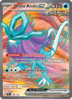 Onda Ando ex – Carta Pokémon TCG