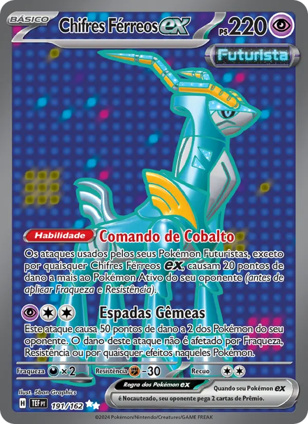 Chifres Férreos ex – Pokémon TCG