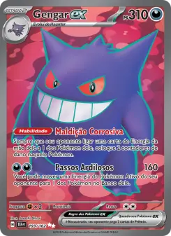Gengar ex – Carta Pokémon TCG