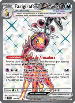 Farigiraf ex – Carta Pokémon TCG