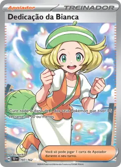 Dedicação da Bianca – Carta Pokémon TCG
