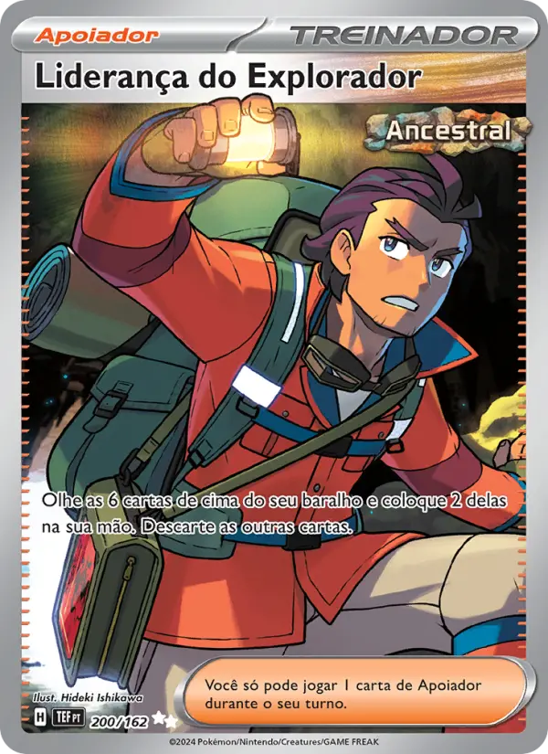 Liderança do Explorador – Pokémon TCG