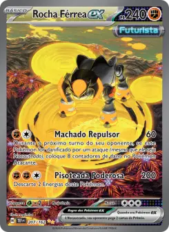 Rocha Férrea ex – Carta Pokémon TCG