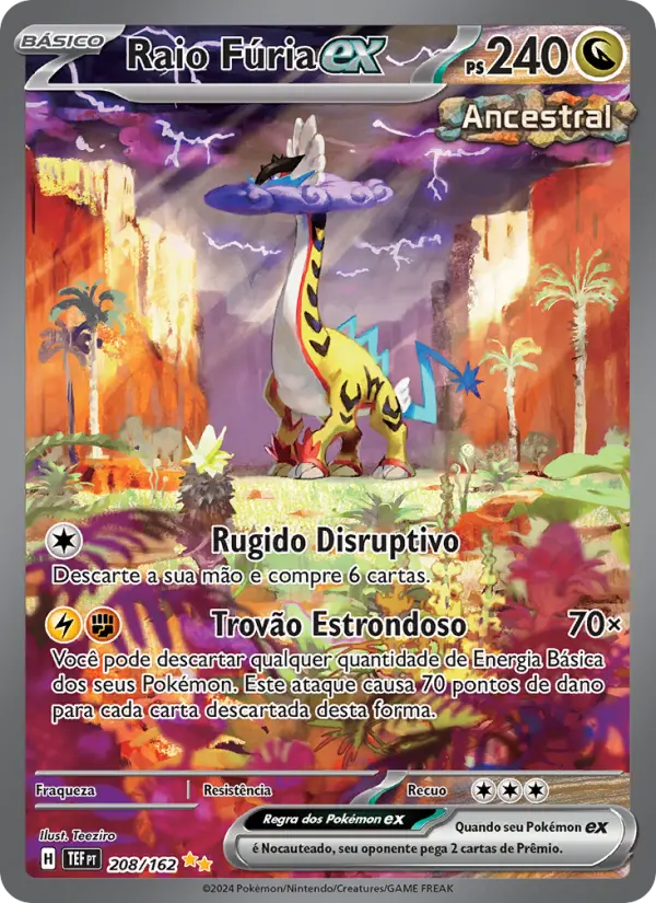 Raio Fúria ex – Pokémon TCG