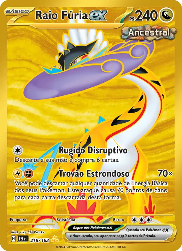 Raio Fúria ex – Pokémon TCG