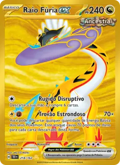 Raio Fúria ex – Carta Pokémon TCG