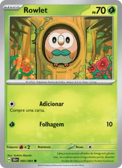 Rowlet – Carta Pokémon TCG