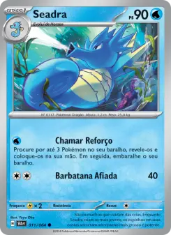 Seadra – Carta Pokémon TCG