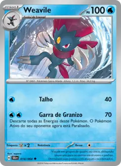 Weavile – Carta Pokémon TCG