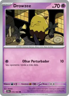 Drowzee – Carta Pokémon TCG