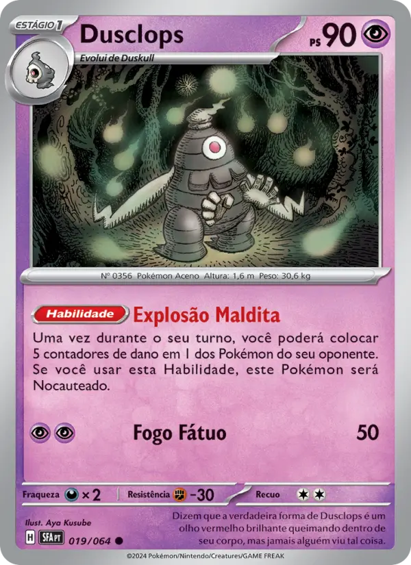 Dusclops – Pokémon TCG