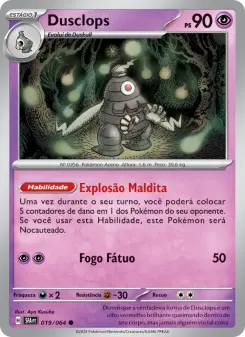 Dusclops – Carta Pokémon TCG