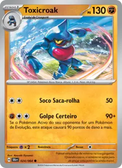 Toxicroak – Carta Pokémon TCG