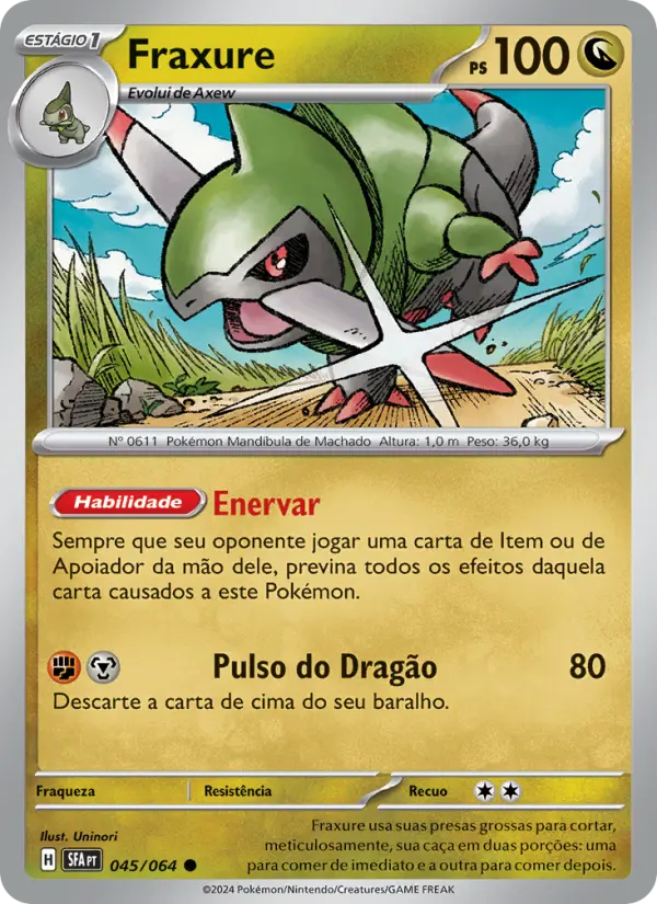 Fraxure – Pokémon TCG
