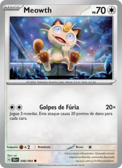 Meowth – Carta Pokémon TCG