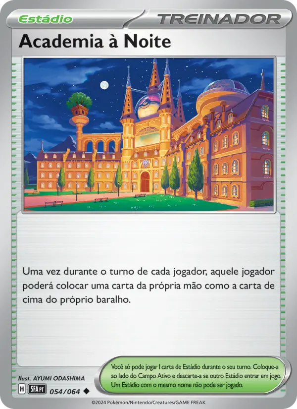 Academia à Noite – Pokémon TCG