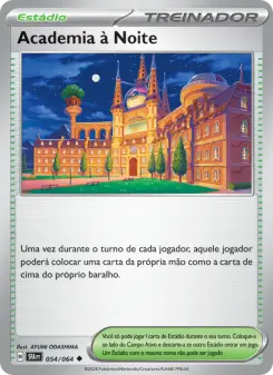 Academia à Noite – Carta Pokémon TCG