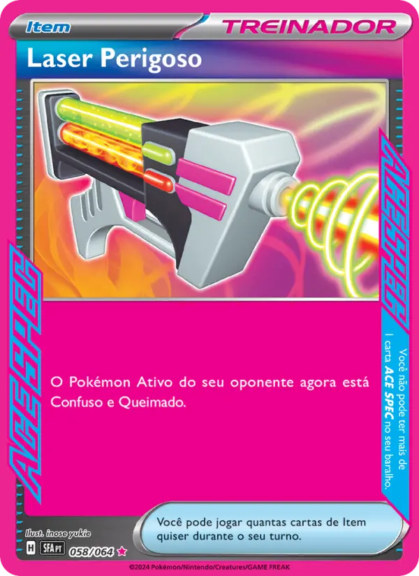 Laser Perigoso – Pokémon TCG