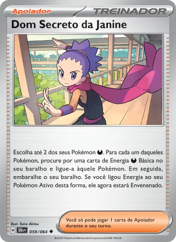 Dom Secreto da Janine – Pokémon TCG