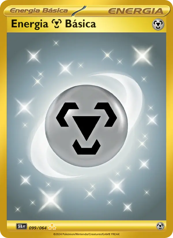 Energia Metal Básica – Pokémon TCG