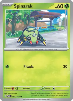 Spinarak – Carta Pokémon TCG