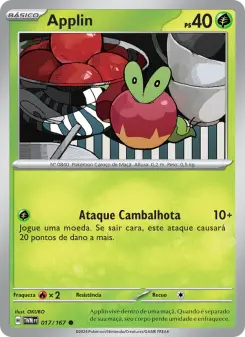Applin – Carta Pokémon TCG