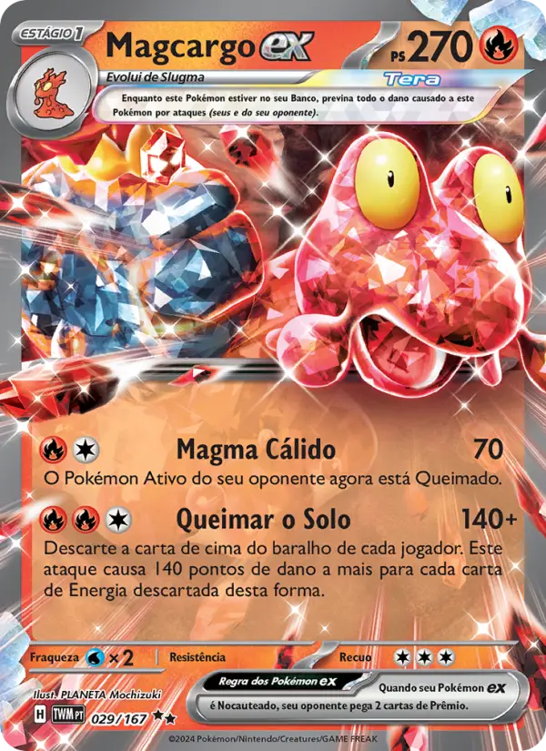 Magcargo ex – Pokémon TCG