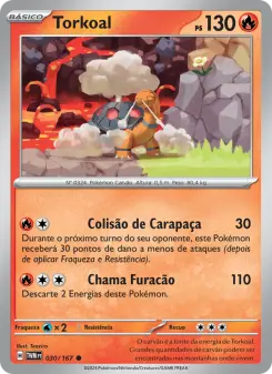 Torkoal – Carta Pokémon TCG