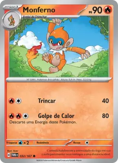 Monferno – Carta Pokémon TCG