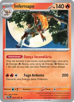 Infernape – Carta Pokémon TCG