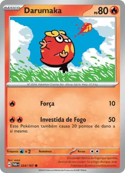 Darumaka – Carta Pokémon TCG