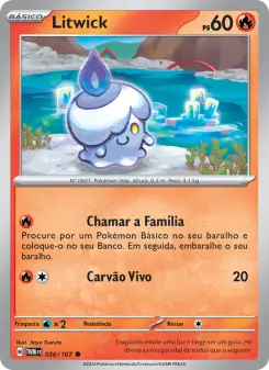 Litwick – Carta Pokémon TCG