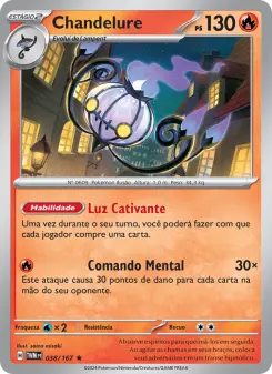 Chandelure – Carta Pokémon TCG