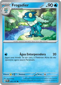 Frogadier – Carta Pokémon TCG