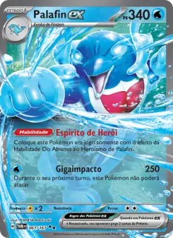 Palafin ex – Carta Pokémon TCG