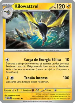 Kilowattrel – Carta Pokémon TCG