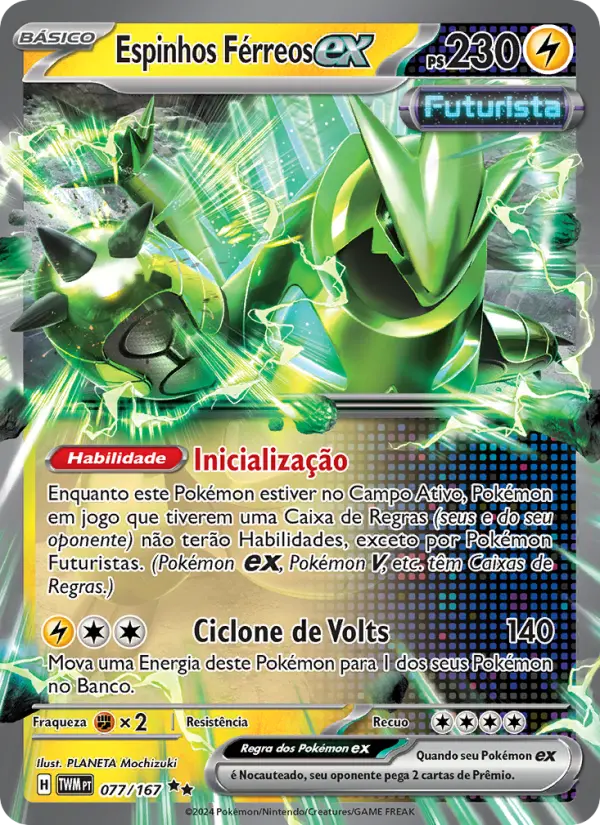 Espinhos Férreos ex – Pokémon TCG