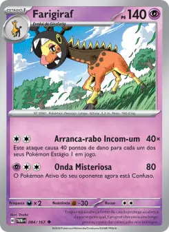 Farigiraf – Carta Pokémon TCG