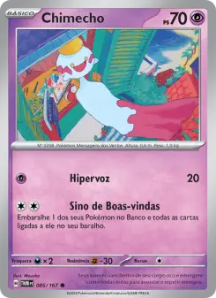 Chimecho – Carta Pokémon TCG