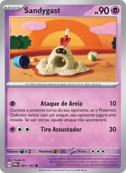 Sandygast – Carta Pokémon TCG